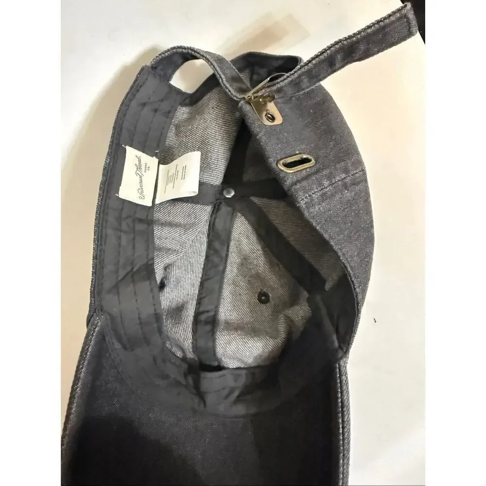 Universal Thread Unisex Twill Adjustable Strapback Baseball Hat Dark Gray OS